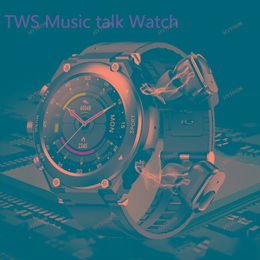 Watches 2023 New TWS Music Talk Smartwatch Earphone 2 In 1 Men Smart Watch with Earbuds 10 Hours Of Strong Sound Effects Music Lover
