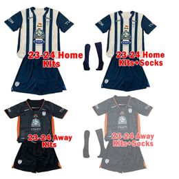 23 24 PACHUCA E.SANCHEZ Mens and kids Soccer Jerseys MX CF Pachuca A.HURTADO E.LOPEZ M.HINESTROZA Home Away 3rd Football Shirt Short Sleeve Uniforms