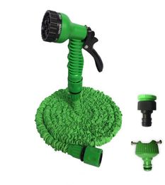 Tubo flessibile per acqua da giardino flessibile magico espandibile 25150FT per tubo per auto Tubo in plastica Set da giardino per irrigazione con pistola a spruzzo T2007157717117