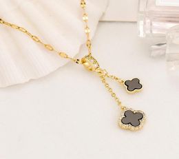 Elegant Design Four Leaf Clover Pendant Necklace for Women Gift5274426