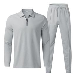 Masculino para baixo parkas 2023 ternos de golfe hedge roupas masculinas blusão calças de golfe masculino marca outono inverno conjunto de duas peças vestuário de golfe masculino nova jaqueta j240112