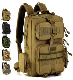 Army Tactical Backpack 30L Mochila Militar 14 inches Laptop Rucksack Outdoor Camping Hiking Camouflage Bag Bolsa Tatica5841047