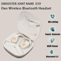 Headphones OWS Earhook Open type Earphones Bluetooth 5.3 Low Latency Gaming Sport Headset HiFi Stereo Noise Reduction Earbuds