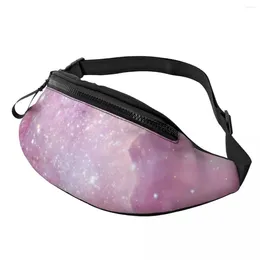 Waist Bags Starry Space Bag Watercolour Stars Galaxy Jogging Unisex Pack Polyester Print