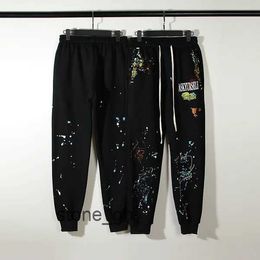 Men's Pants Colourful Spot Askyurself Sweatpants Men Women Graphic Printing Vintage High Street Black ASK Trousers joggers 4 ERN8