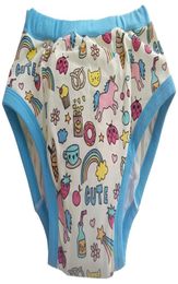 Printed cute fruit Pant abdl cloth Diaper Adult Baby Diaper Loveradult trainning pantnappie Adult Nappies2429736