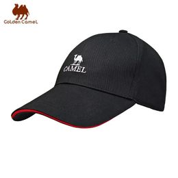 Products Golden Camel Golf Cap for Men Windproof Cotton Fashion Hats Tennis Baseball Caps Sun Shade Sports Men's Caps Golf Wear Wear