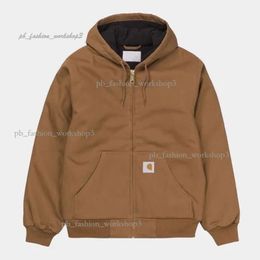 Carhart Designer Mens Hoodie Womens Half Plckket Zipper Hoodys Jackets Thickening Sportwear Sweatshirts Loose Classic Carhartts Jacket Winter Jacket 548