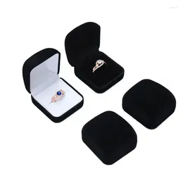 Jewelry Pouches Wedding Prposal Gift Box Earrings Organizer Rings Container Trinket Ring Packaging