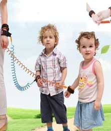 Anti Lost Band Kid Child Safety Harness Anti Lost Strap Wrist Leash Walking 15m outdoor parent baby leash Rope Wristband Belt LJJ4947592