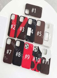 Designer Fashion Phone Cases For iPhone 14 13 12 pro max 14 plus 11 X XR XSMAX cover PU leather shell Samsung Galaxy S20 S20P S20P6419838