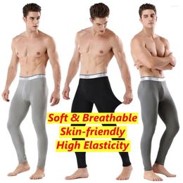 Men's Thermal Underwear Winter Thick Leggings Trousers Men's Long Johns Home Pyjamas Bottom Pants