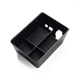 Car Organiser For ZEEKR 001 Centre Console Armrest Storage Box Tray Stowing Tidying Accessories Black Auto Parts