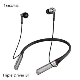 Control 1MORE Triple Driver E1001BT inEar Bluetooth Earphones HiRes LDAC Wireless Sound Quality Environmental Noise Isolation