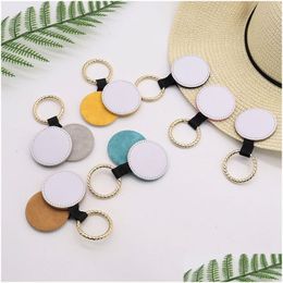 Other Cell Phone Accessories Outdoor Hat Keeper Clip Cam Hiking Sublimation Magnetic Leather For Travel K111 Drop Delivery Phones Dhla6