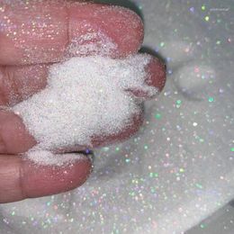 Nail Glitter 10g Shining Sugar Powder Candy Coat Effect White Black Transparent Pigment Dust Nails Art Decorations DIY Christmas