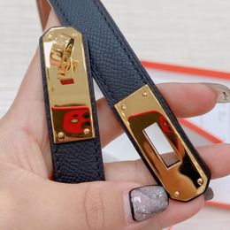 17 MM belt woman belt designer real calfskin made brass Luxury sided steel buckle available official reproductions best selling 034