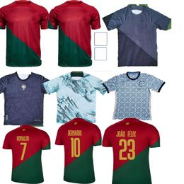 23/24 Portuguesa portugal soccer jerseys RUBEN RONALDO Portugieser 23/24 Portuguese football shirt Men kit sets World Cup team Portugals tops thailand