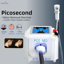 2024 Newest Picosecond Laser Skin Whitening Laser Picosecond Pico laser All Colour Tattoo Removal Equipment Factory Selling Carbon Laser Device