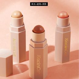 Fantasy High Light Shaping Trio Dressing Stick Concealer Shadow Colour Makeup Pencil Case 240111