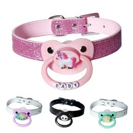 Ddlg Baby Silicone Pacifiers Plus Large Dummy Gag Pacifier Boy Girl Adult 240111