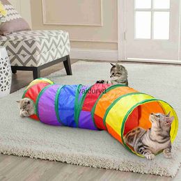 Cat Toys Cat Tunnel Tube Foldable Cat Toys Kitty Training Interactive Fun Toy Tunnel Bored for Puppy Kitten Pet Supplies Cat Accessoriesvaiduryd