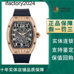 Jf RichdsMers Watch Factory Superclone RM67-01 18K Rose Gold Diamond Date Display