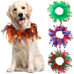Dog Apparel Pet Color Collar Cats Dogs Chickens Ducks Geese Halloween Christmas Neck Scarf Dress Up Accessories