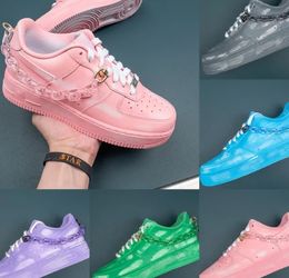 Running Shoes Trainers Sneakers Designer Dress Men Grey Blue Triple White Black Red Sports Pale Ivory Air ' 'Force Af 1 React One Forces Sky Air Women Spruce Aura