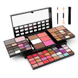 Sets 74 Colour Beginner Makeup Set Box Makeup Kits For Women Combination Kit Eyeshadow Lipstick Lip Gloss Kits Blush Foundation Makeup