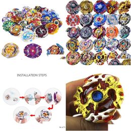 4D Beyblades Bey Blades 100 Patterns Toys Toupie Beyblade Without Launcher And Box Burst Arena Metal Fusion God Spinning Drop Deliver Dhtu2