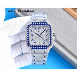 Luxury Diamond Watch Designer over Men's diamond watch all the sky star bright and dazzing never super waterproof