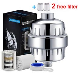 15 Stage Bath Water Purifier Bathroom Shower Filter 12039039 Health Softener Chlorine Removal High Output Universal Water T1032544