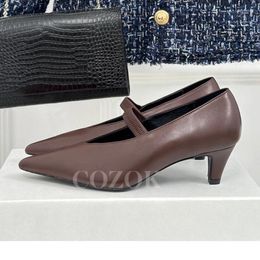 Dress Shoes Autumn Concise Naikan Women Pumps Solid Colour Upper Pointed Toe Female High Heels Comfortable Foot Feel Single