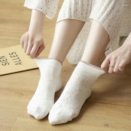 Women Socks Spring And Summer Cute Shallow Mouth Ladies Pure Color Cotton Short