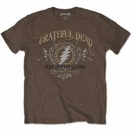 T-shirt da uomo Marrone The Grateful Dead Bolt Tee T-shirt Uomo effimero