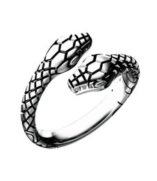 Vintage Double Head Rings for Women and Men Ladies Finger Ring Jewelry Unisex Open Adjustable Size Animal Ring Man5113191