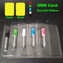 Clamshell Packaging for Pen Battery Empty Clear Blister case Battery Storage Boxes custom box sample order