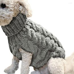 Dog Apparel Hihuahua Vest Soft Yorkie Coat Teddy Cats Clothes Winter Turtleneck CJacket Puppy Sweaters For Small Warm Pet Medium Dogs