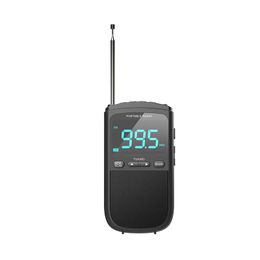 Radio Pocket Mini Weather Radio Music Player Emergency Battery Manual Power Generation Portable Multifunction AM/FM Radio 87.5108MHz