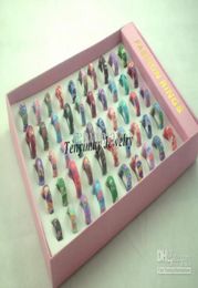 Mixed Polymer Clay Rings 6mm Width Kid039s Ring Whole 50pcs 8836594