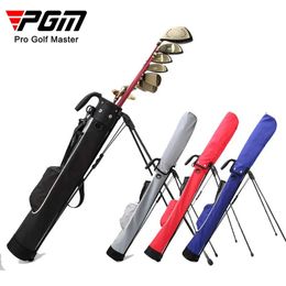PGM Lightweight Waterproof Golf Bag Clubs With Bracket Gun Rack Bags ortable Large Capacity Stand Carry 240111