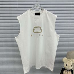 designer tank tops summer women vest fashion letter print pattern sports Tank top casual solid color sleeveless blouse