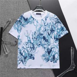 mens designer t shirt Women's T-shirt Couple Street Fashion High Quality Letter Printing Short Sleeve Casual Loose Men's T-shirt Round Neck Clothing