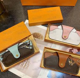 Designer Sunglasses Case Floral Flower Unisex Fashion Sunglass Box Packing PU Leather Glasses Bag Eyewear Accessories Bags3300601