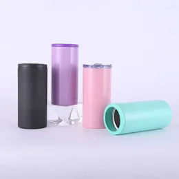 Water Bottles The Fashion Network Red Double-layer 304 Stainless Steel 12oz Bottle Cooling Tank Vacuum Compact And Convenient