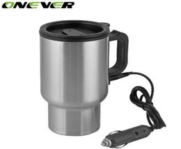 12V 450ML Auto Car Heating Cup In Car Charger Stainless Steel Coffee Tea Water Heater Cigarette Lighter Adapter Style8714937