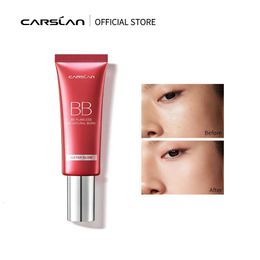 CARSLAN BB Cream With Plant Extact Moisturizing Concealer Whitening Liquid Foundation Long Lasting Cosmetics Makeup 240111