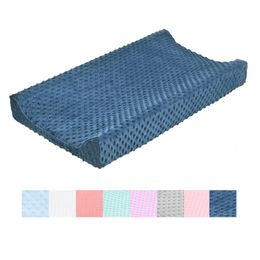 Portable Baby Changing Diaper Pad and Cover born Nappy Changing Table Waterproof Flannel Infant Nursing Mat Set Baby Items 240111