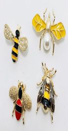 Drip honey bees Brooch Pin Fashion Jewellery Costume Decoration Broach Famous Designer Suit Lapel Pin For Women Jewellery Accessor1485452